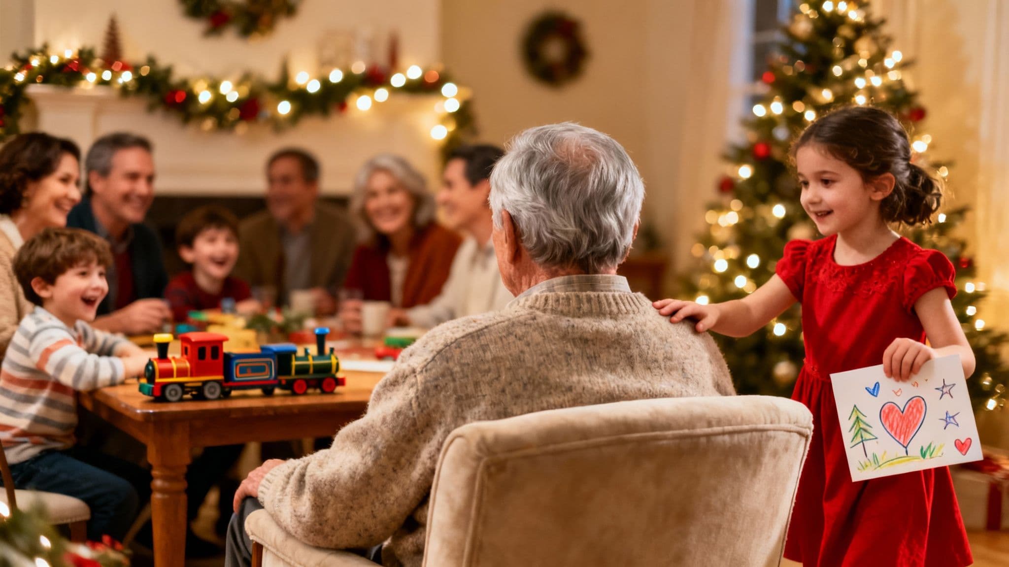 "Keeping Seniors Engaged When the House Gets Busy"