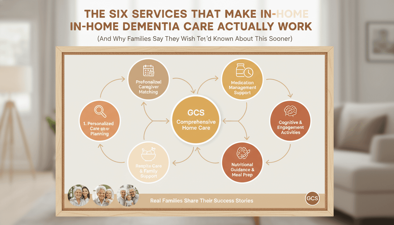"The Six Services That Make In-Home Dementia Care Actually Work (And Why Families Say They Wish They'd Known About This Sooner)"